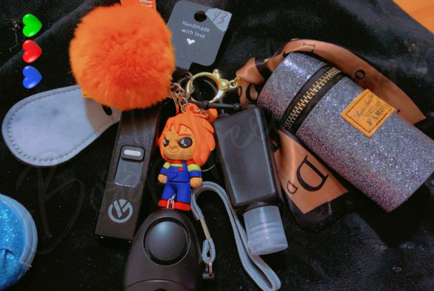 Safety keychains