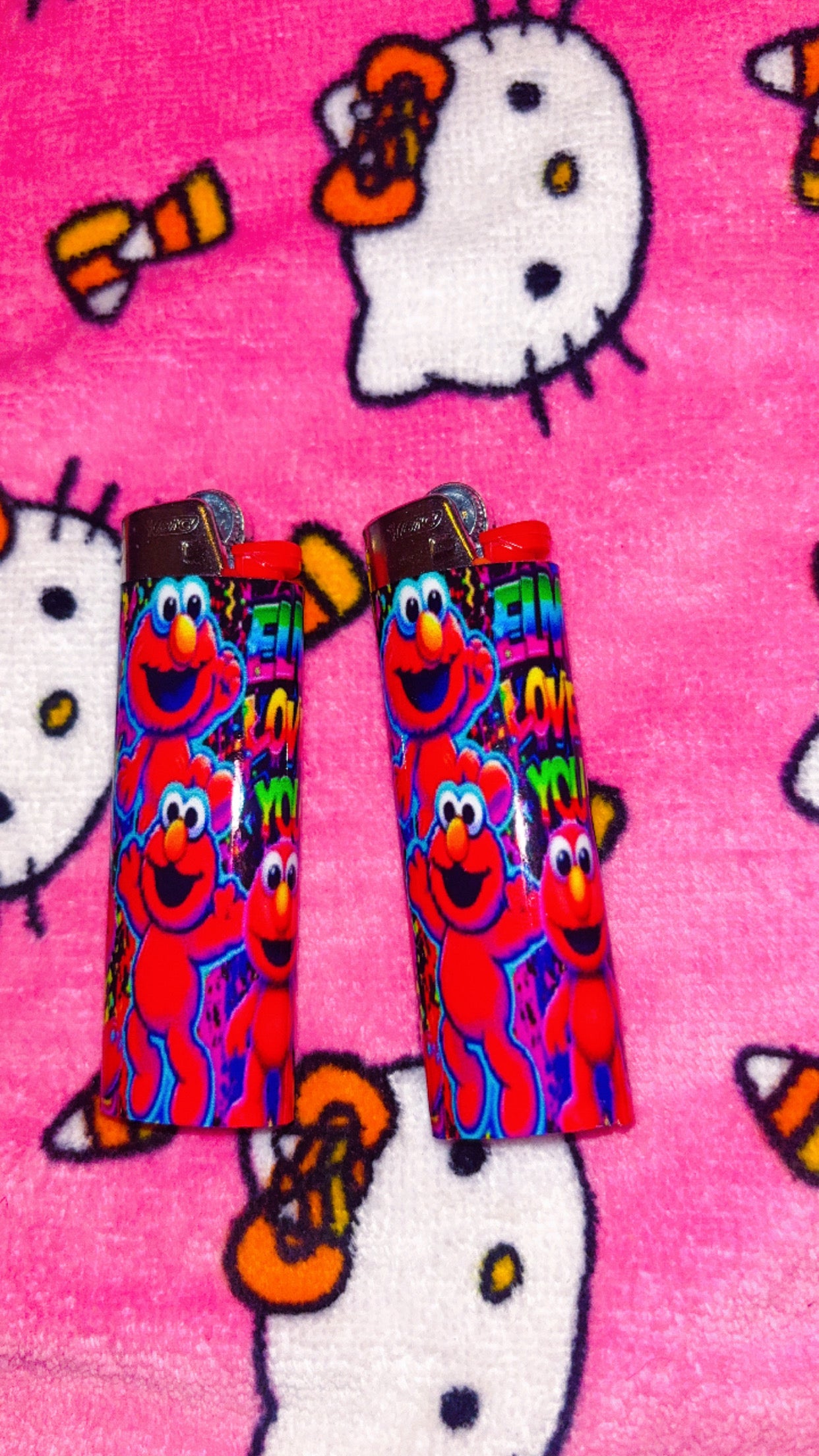 Elmo loves you lighters
