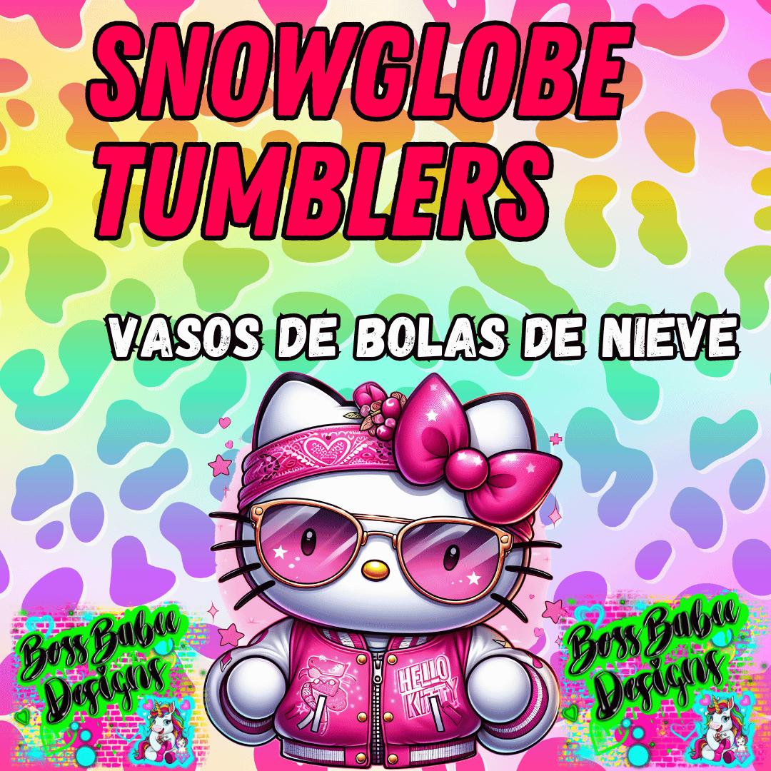 snow-globe tumblers