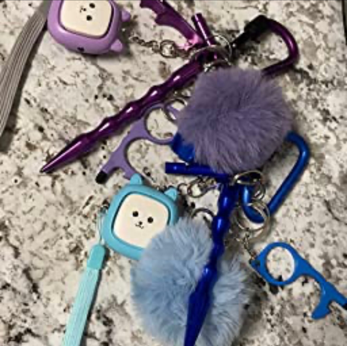 Safety keychains
