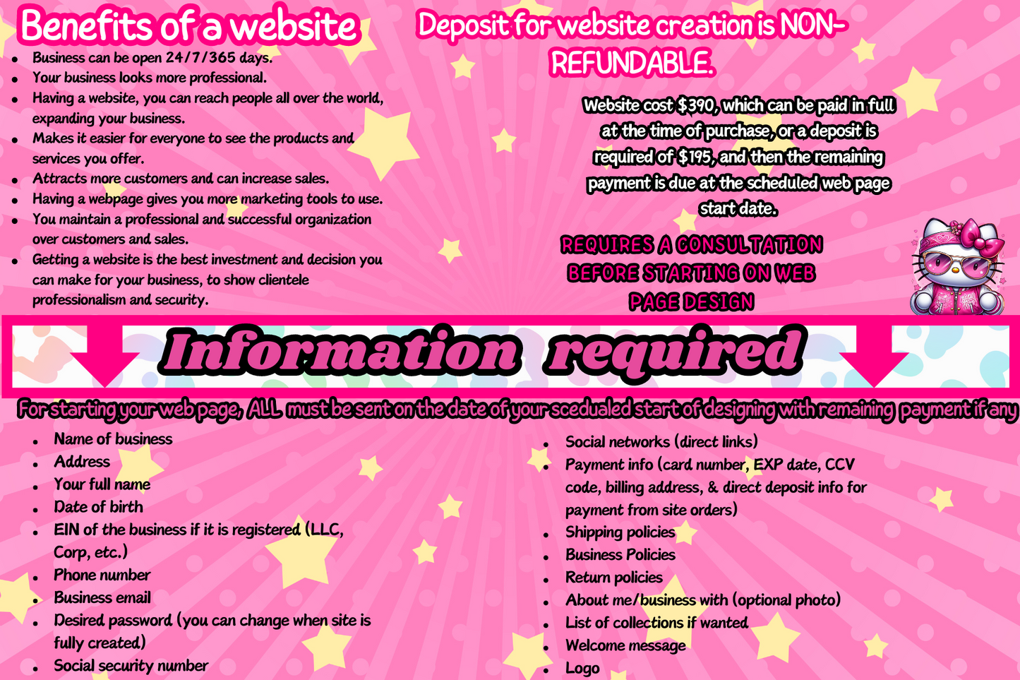Website Creation (SHOPIFY)