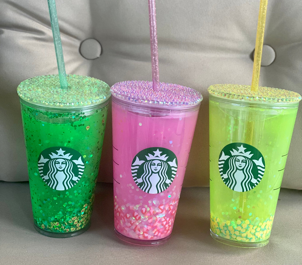 snow-globe tumblers