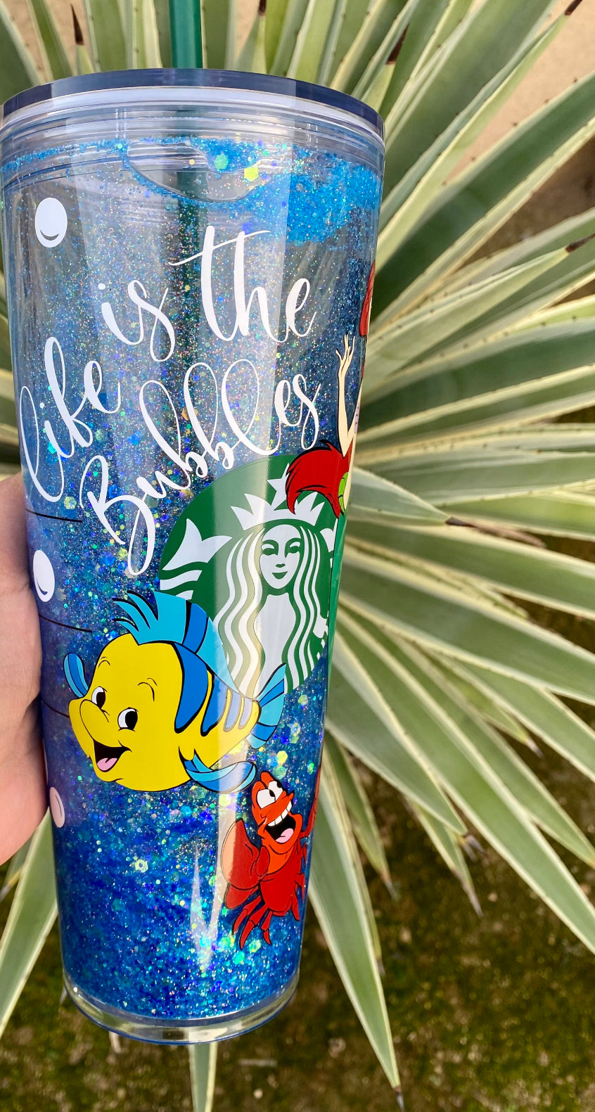 snow-globe tumblers