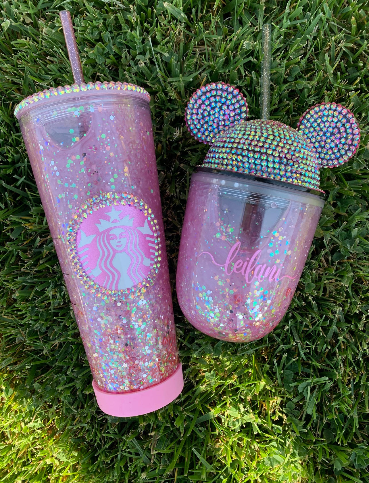 snow-globe tumblers