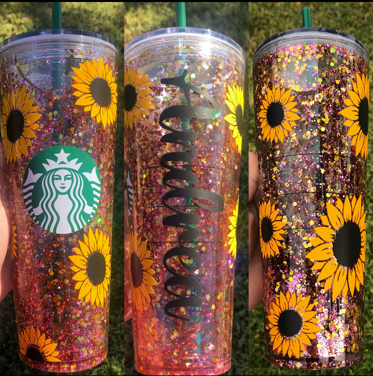 snow-globe tumblers