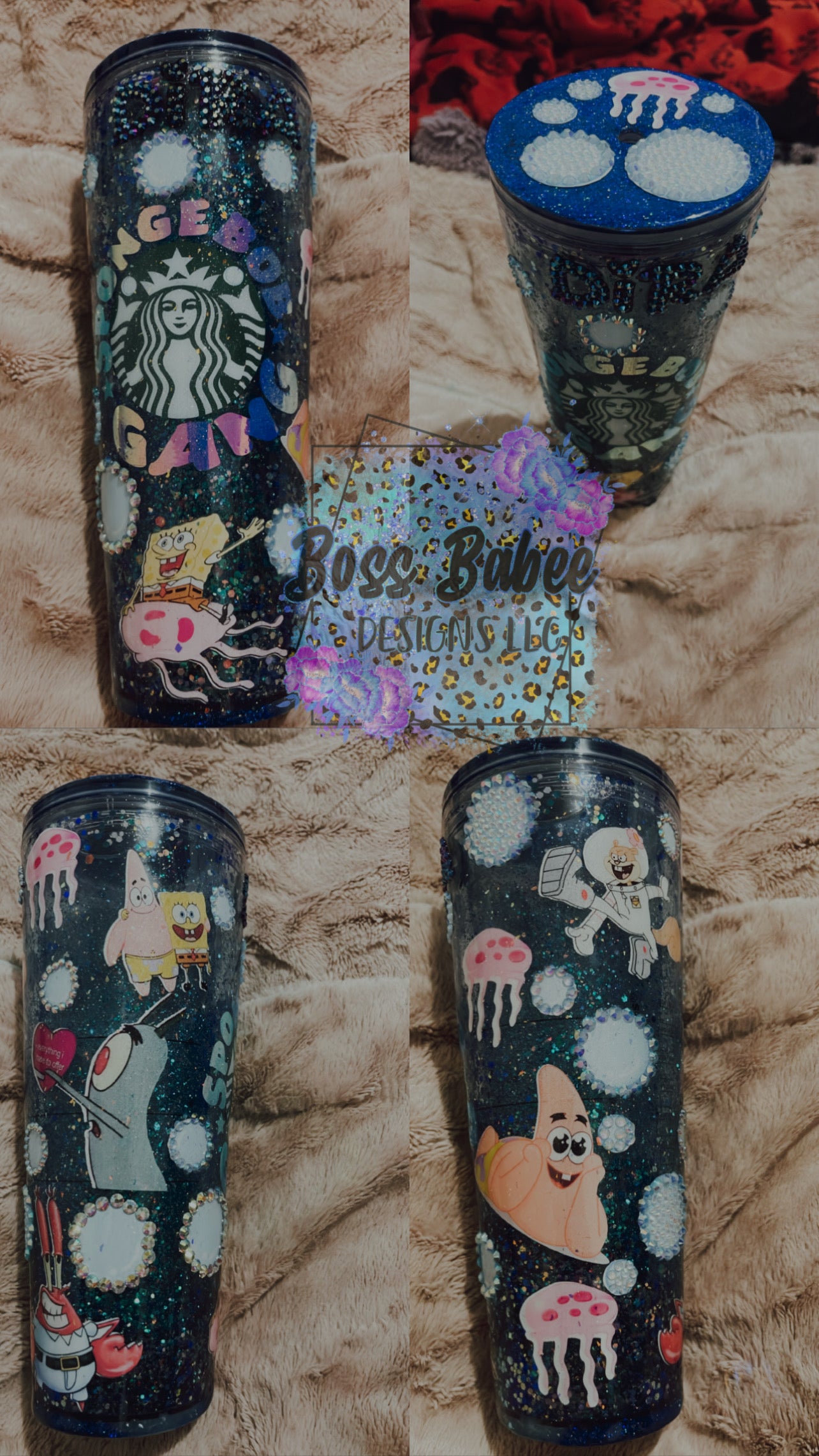 snow-globe tumblers