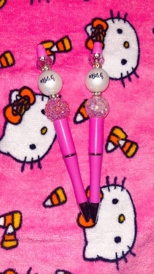 Pink Bi**h pens