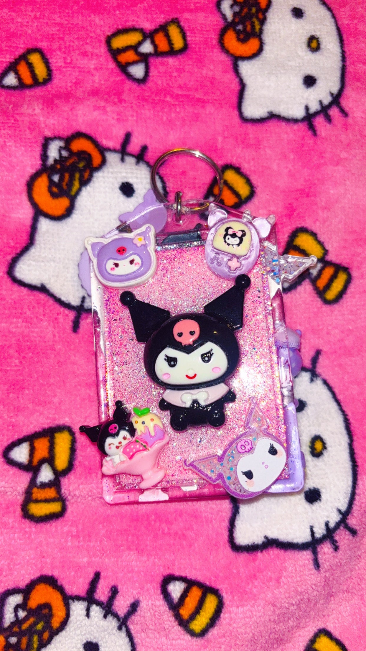 Kuromi junky keychain