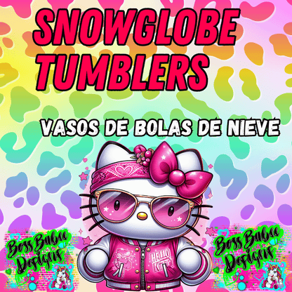 snow-globe tumblers