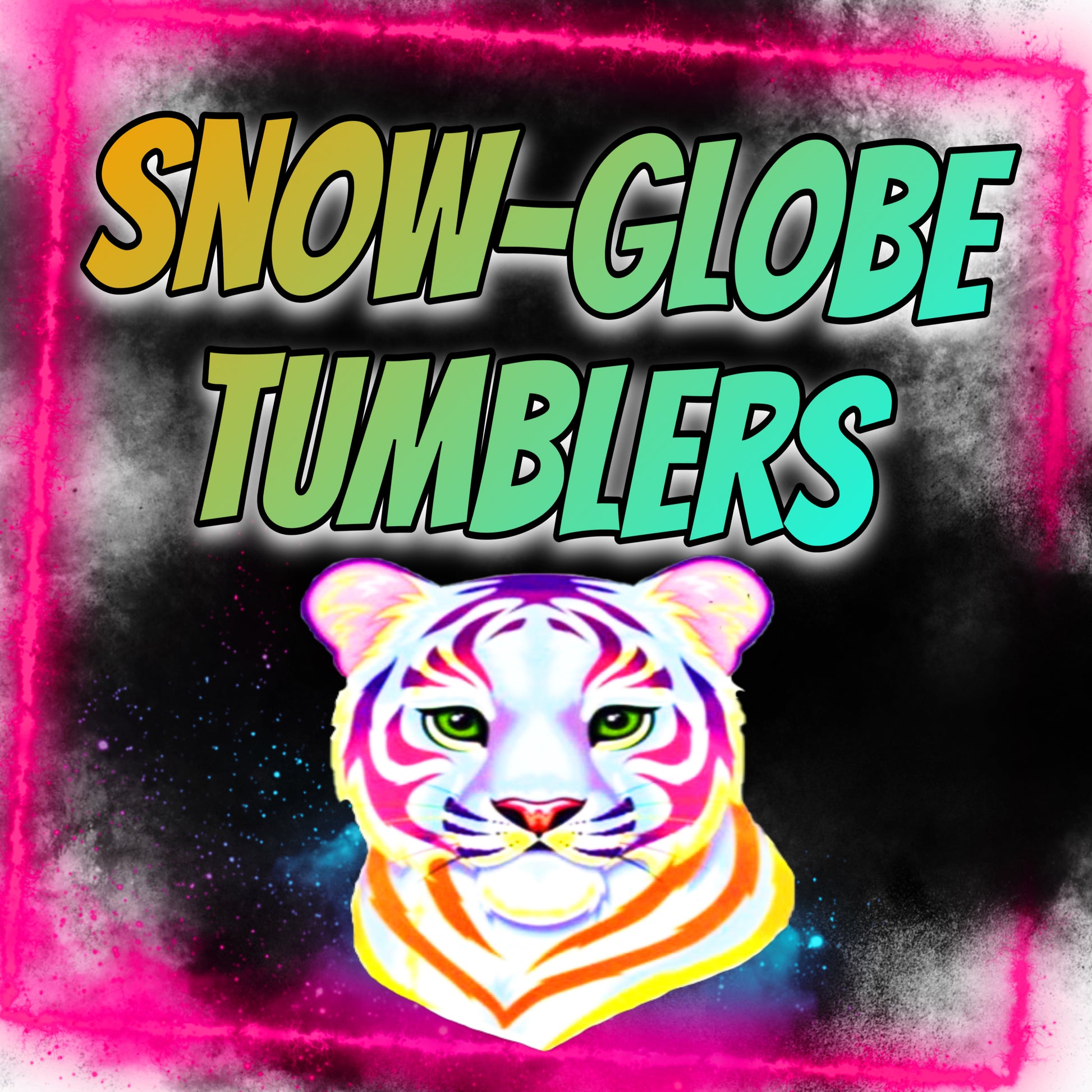 Snow Globe Tumbler – Stark Raving Mad Designs