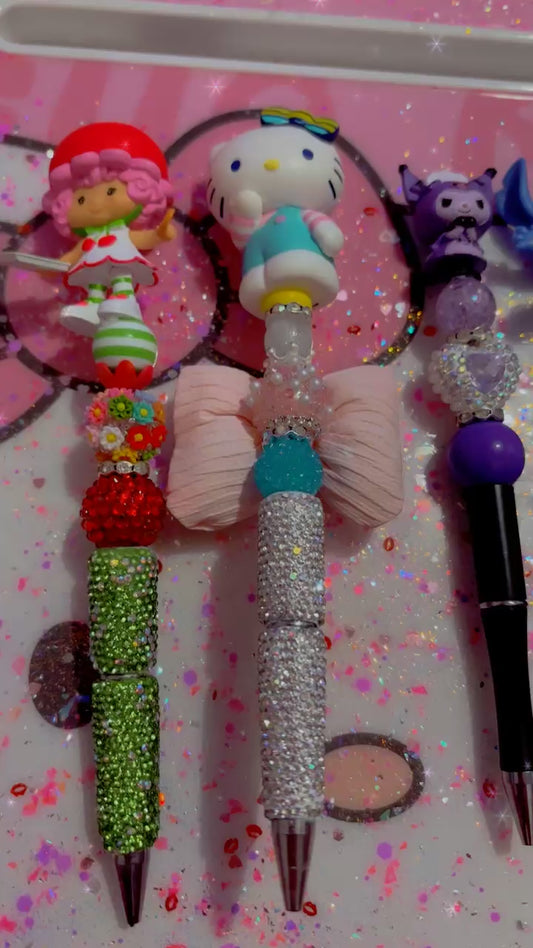 Beaded pens