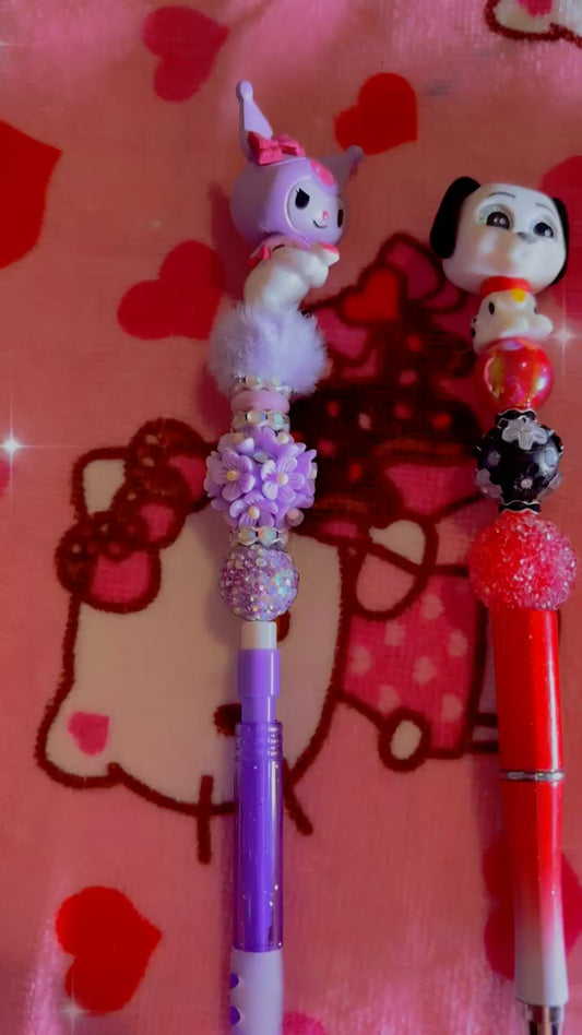 Beaded pens